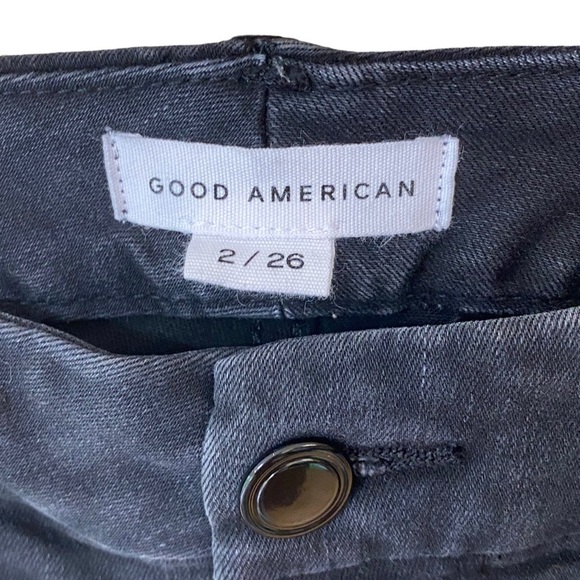 Good American High Waist Crop Skinny Jeans - Picture 8 of 15